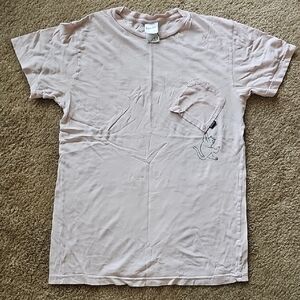 Ripndip Light Pink Tee Upside Down Pocket Small